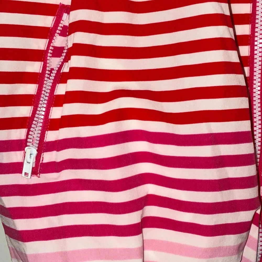 NWT‎ Girls Hunter Striped Jacket in Red and Pink Sz 14/16 (L)